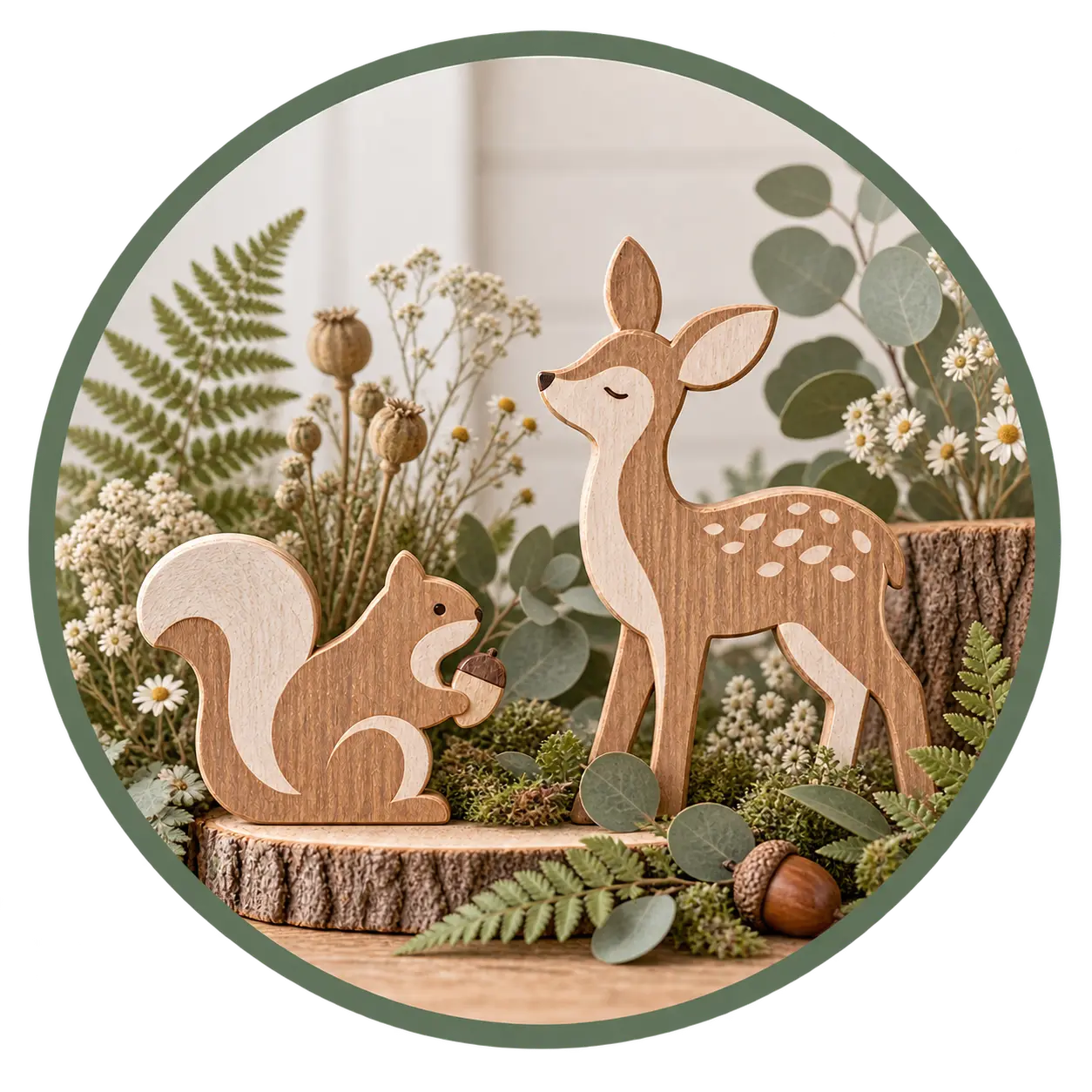 Shop animal and nature-inspired wood décor